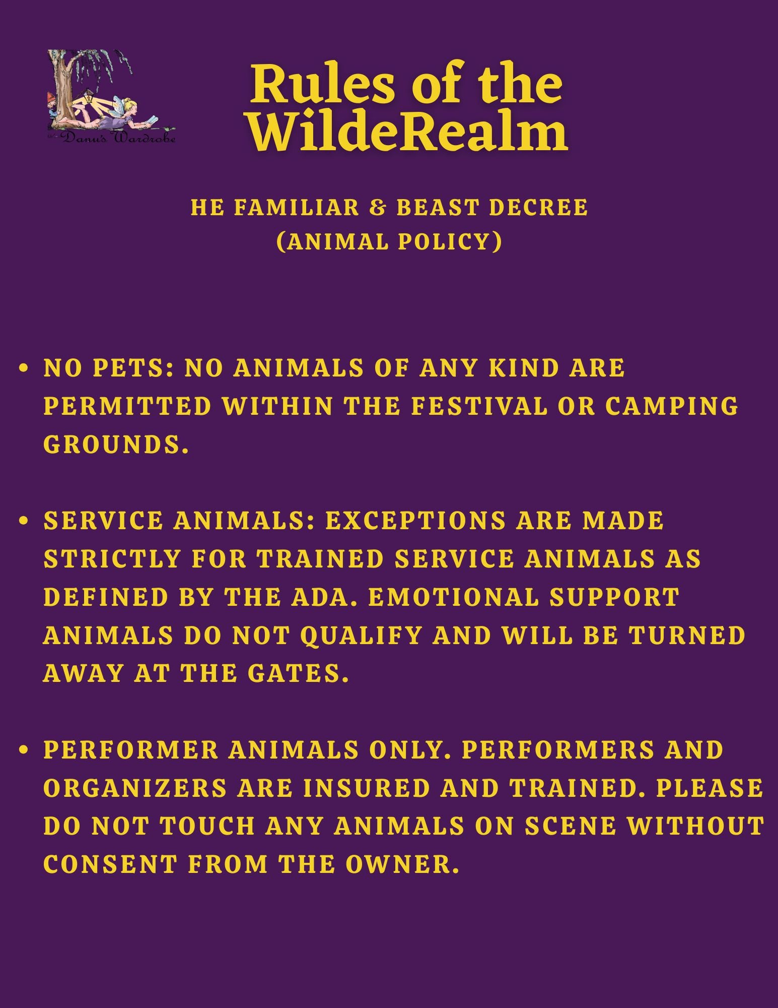 WildeRealm 2027 Early Fae Tickets