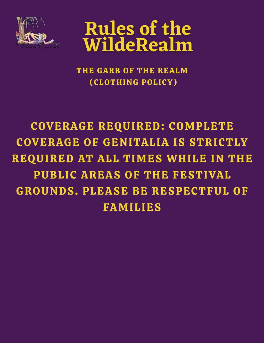 WildeRealm 2027 Early Fae Tickets