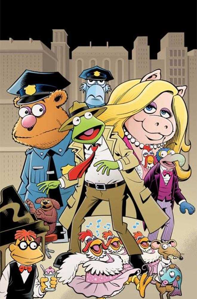 Muppets Noir #1 Cover E Roger Langridge Metal Full Art Variant