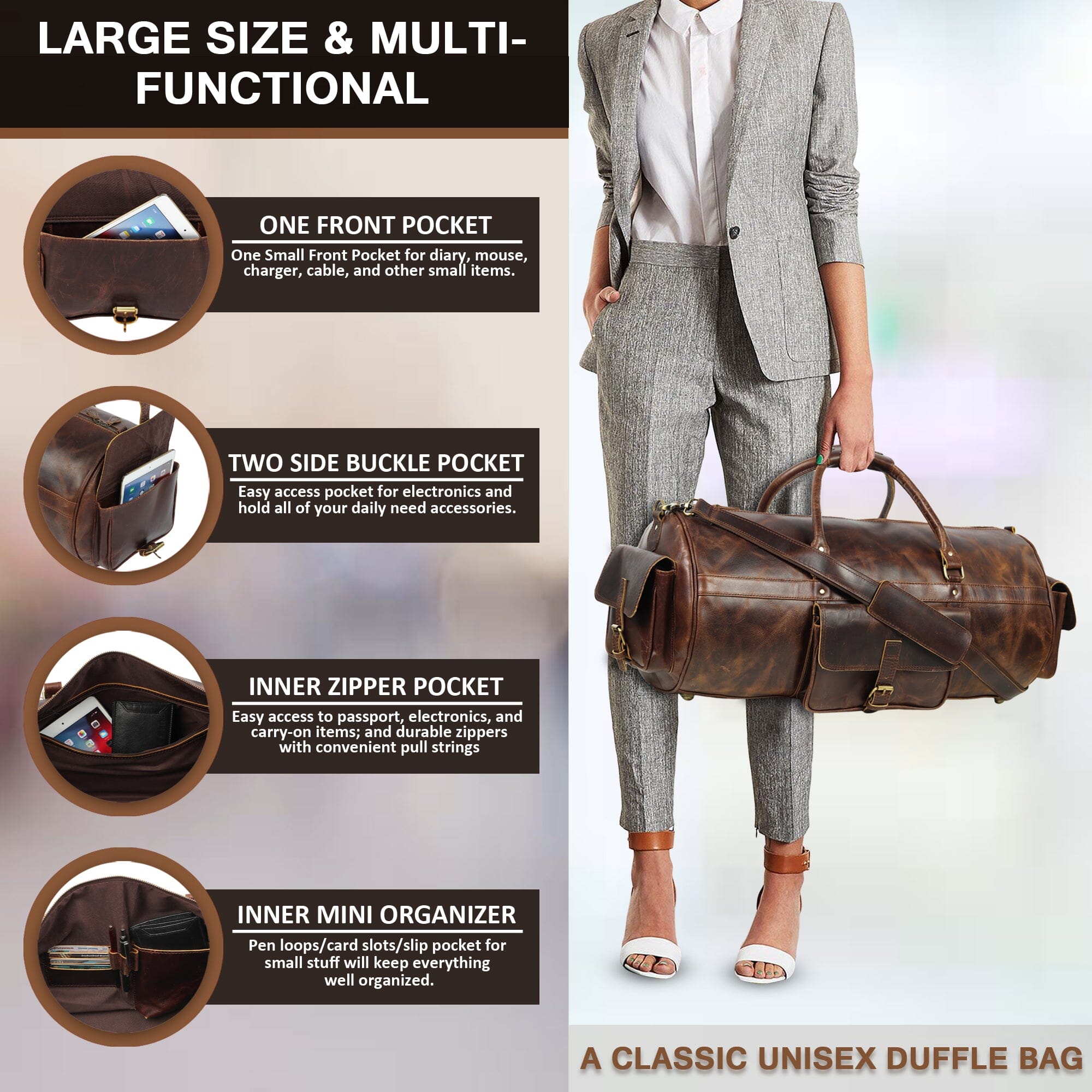Safari Buffalo Traveller Duffle Bag
