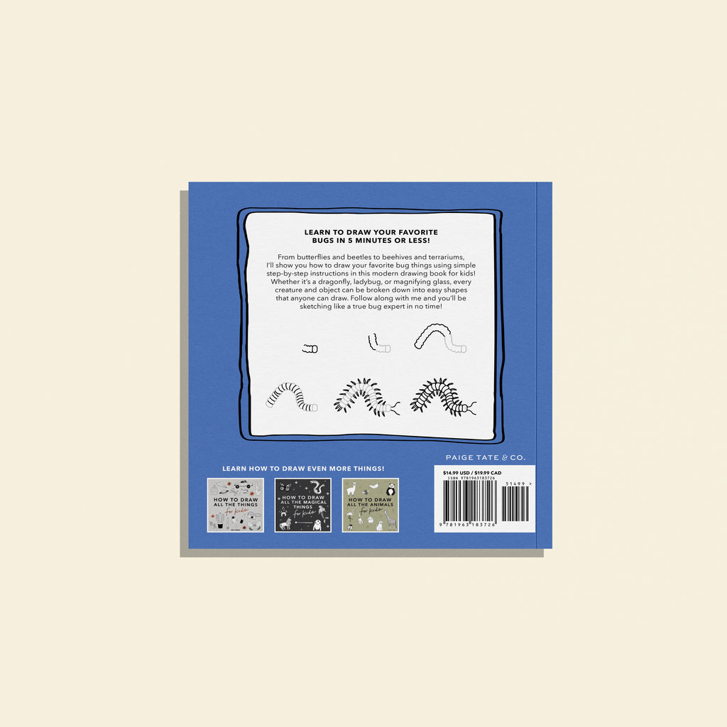 Bugs: How to Draw Books for Kids