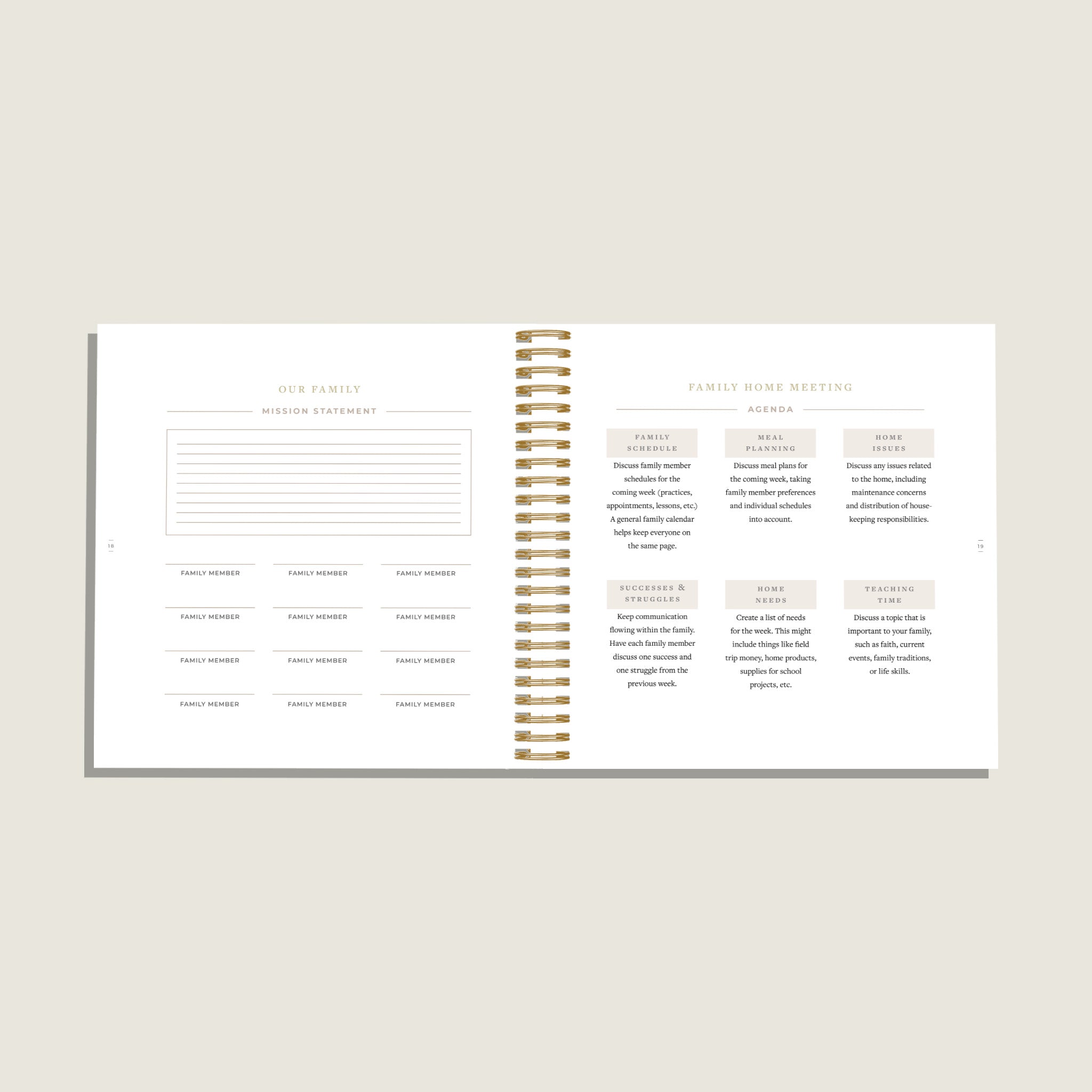 Beautifully Organized Home Planner