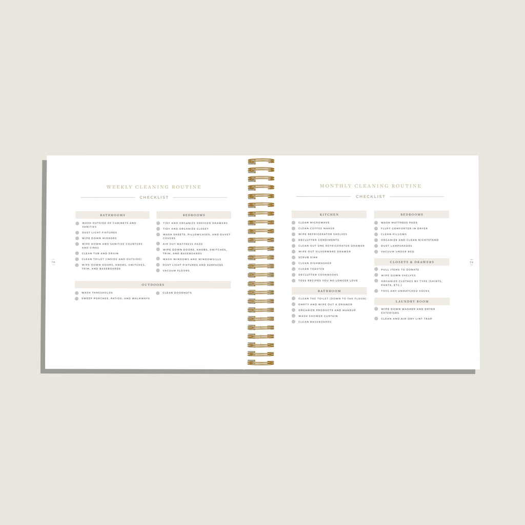 Beautifully Organized Home Planner