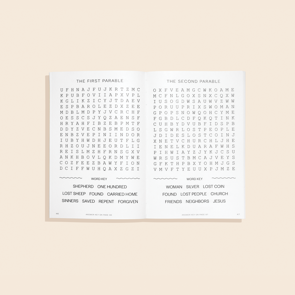 Bible Word Search for Kids