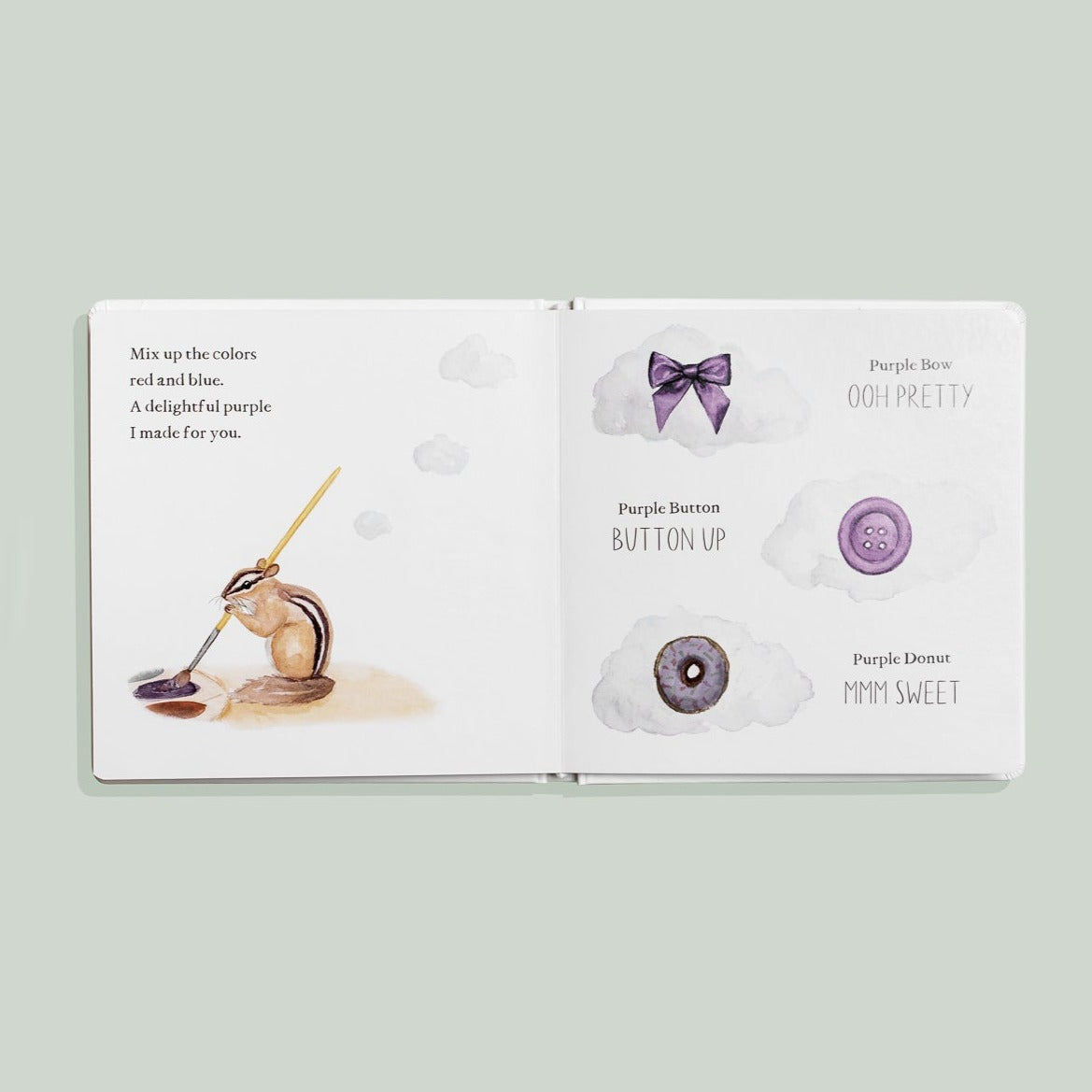 Wishy Washy Board Book of First Words & Colors