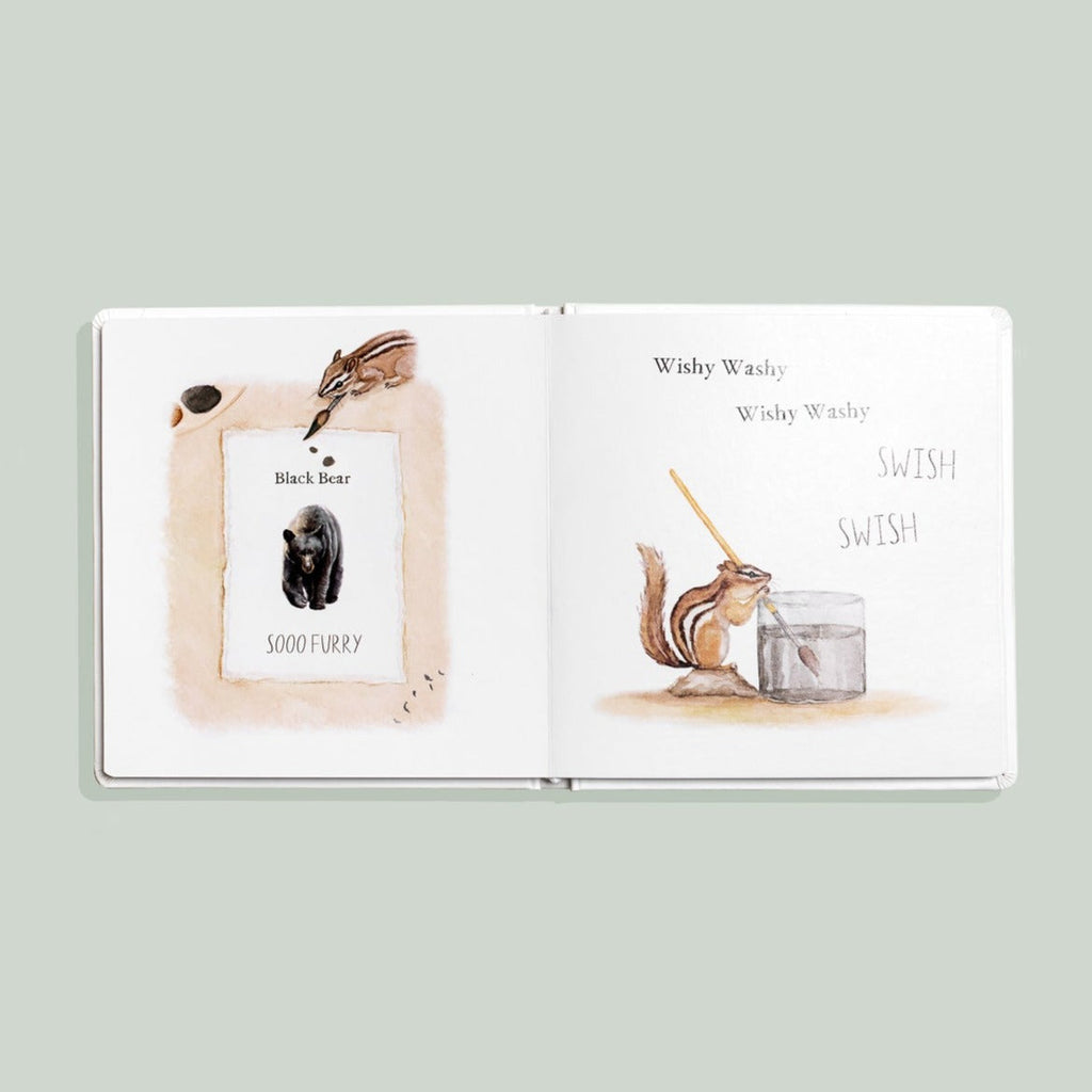 Wishy Washy Board Book of First Words & Colors