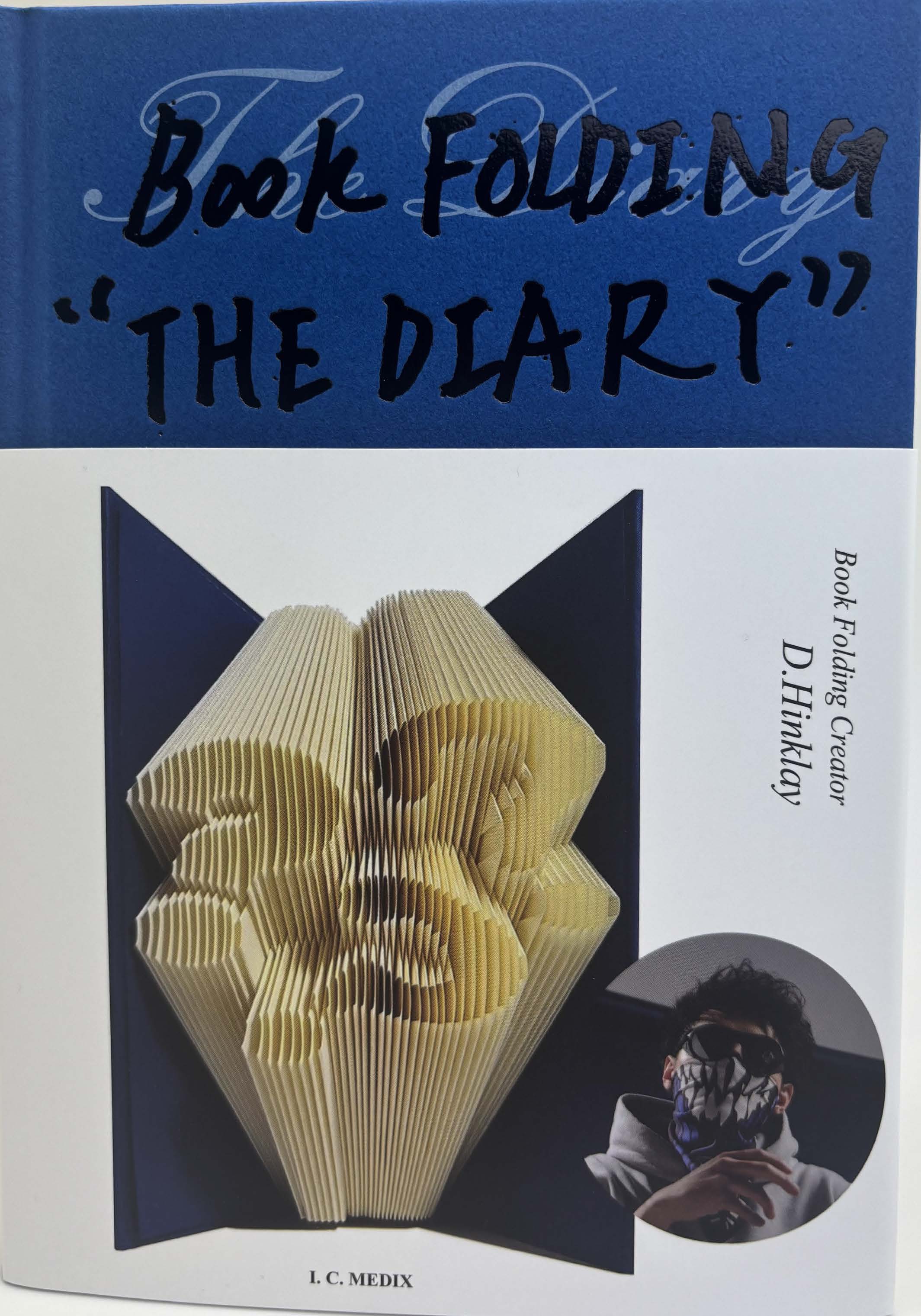 Book Folding "The Diary"  Triple Question Mark Edition