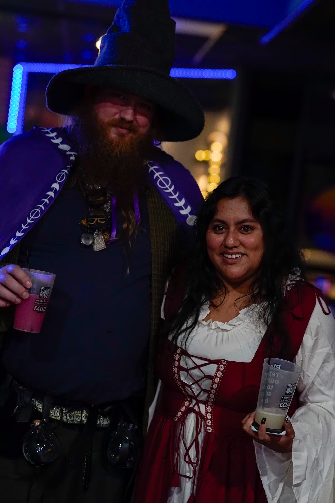 Costumed attendees in fantasy dress at Night of the Nine Realms Fantasy Community Ball