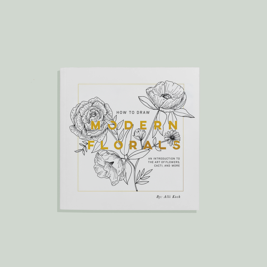 How to Draw Modern Florals