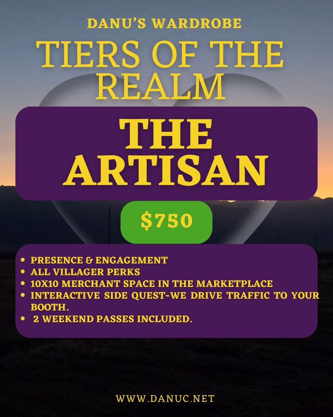 Artisan Sponsorship