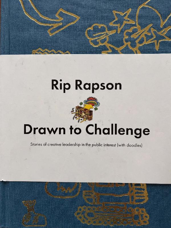 Drawn to Challenge: Stories of creative leadership in the public interest (with doodles)