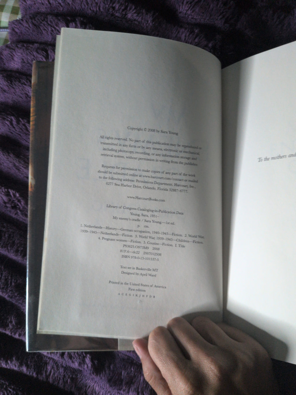 My Enemy's Cradle by Sara Young