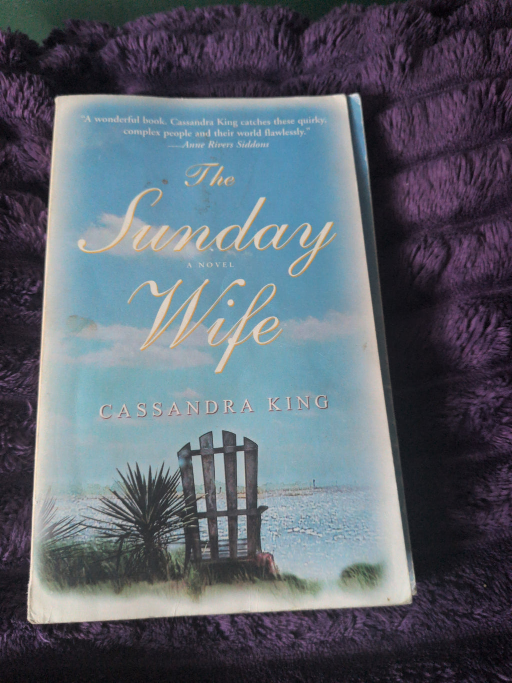 The Sunday Wife [Paperback] King, Cassandra