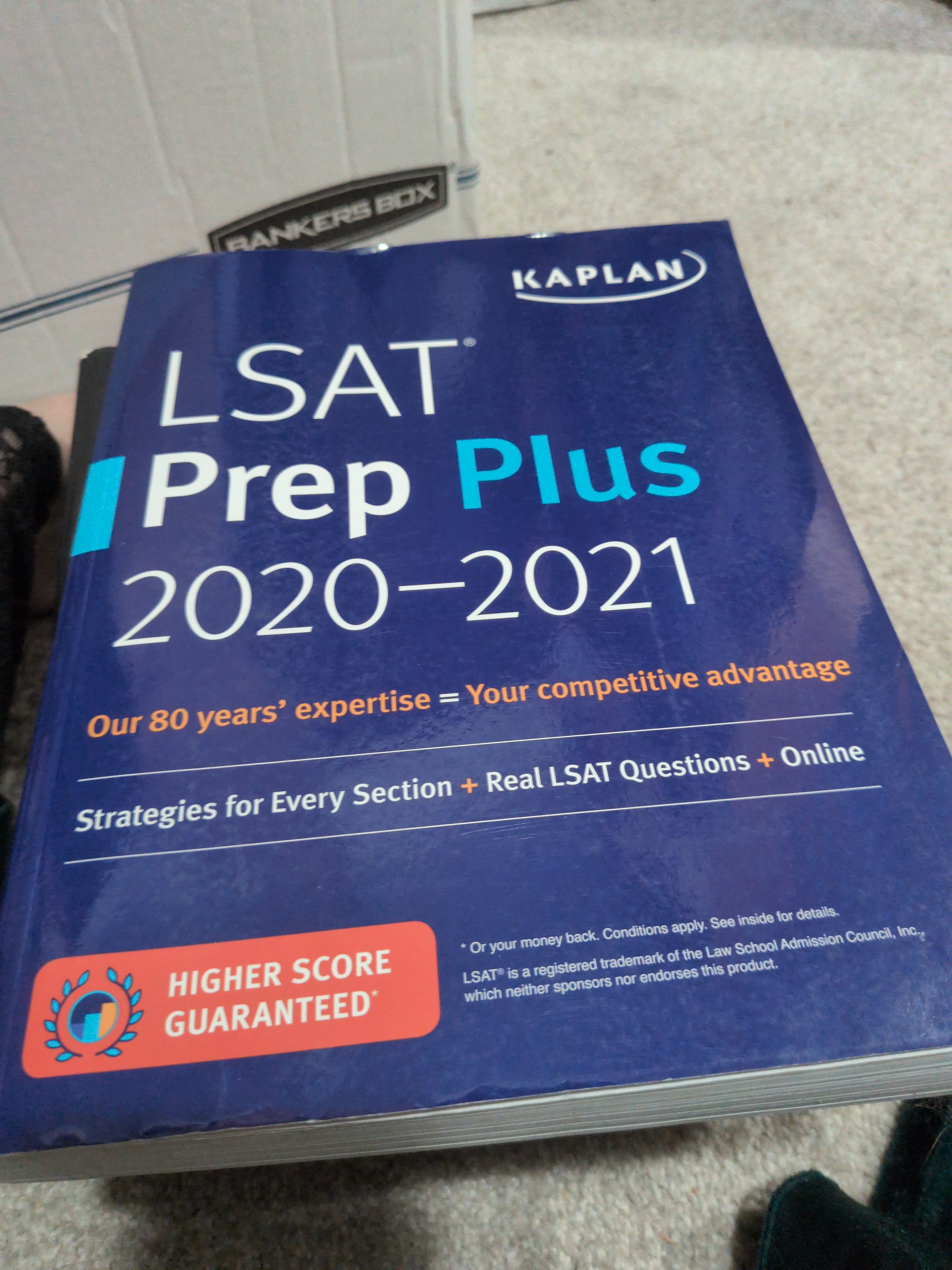 LSAT Prep Plus 2020-2021: Strategies for Every Section + Real LSAT Questions + Online (Kaplan Test Prep) Kaplan Test Prep