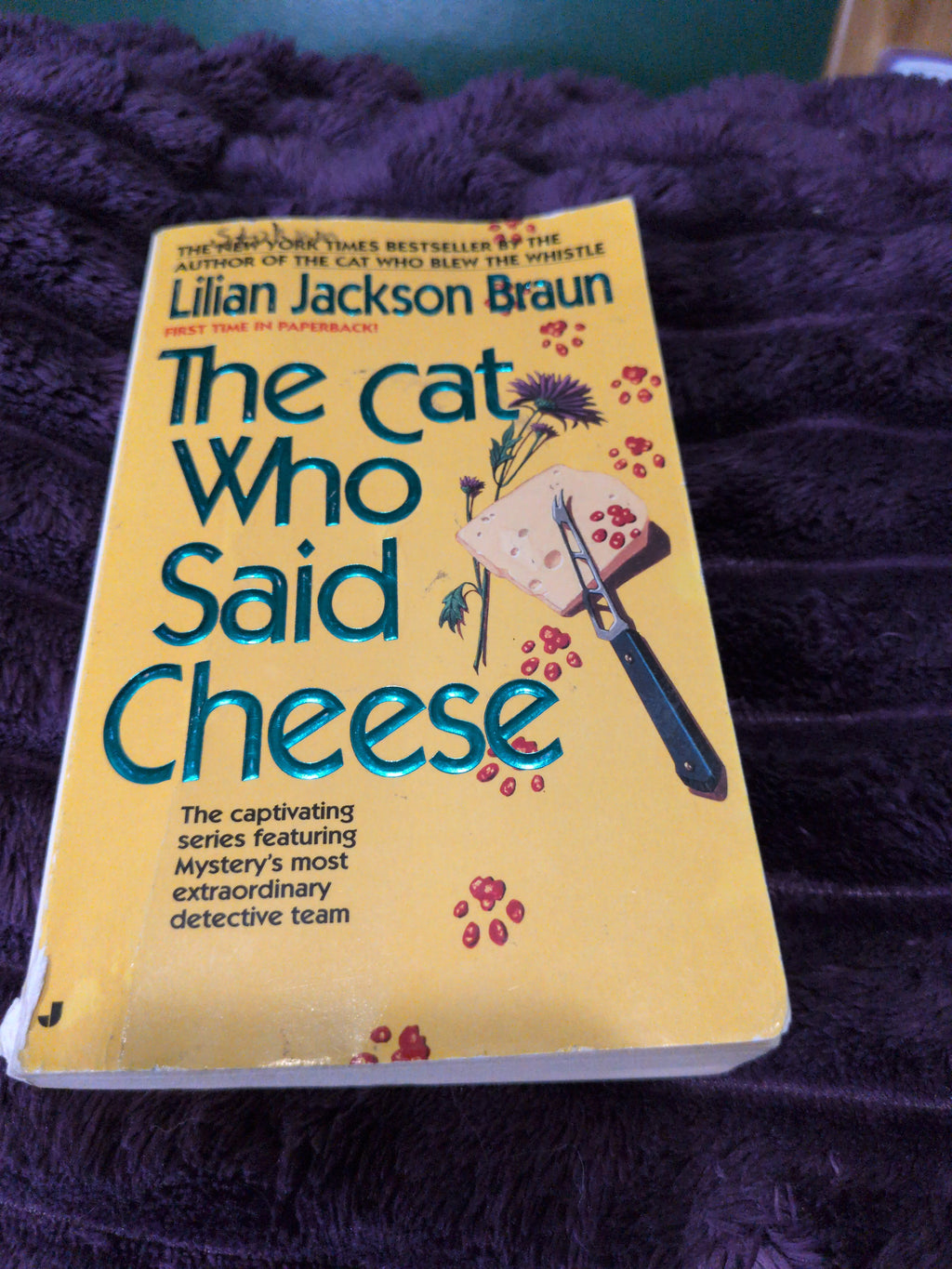 The Cat Who Said Cheese by Lillian Jackson Braun, Paperback
