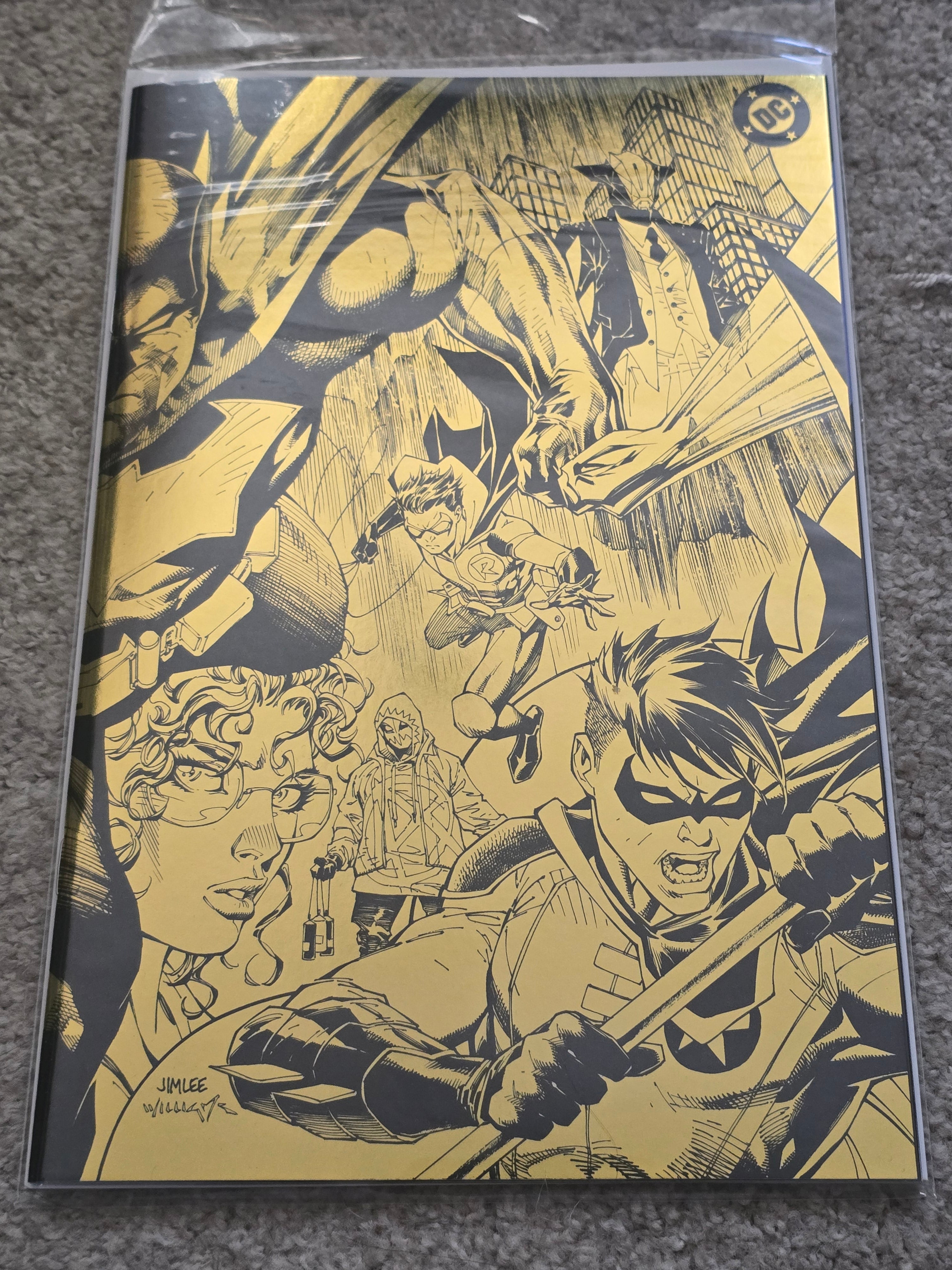 Batman #1 Jim Lee Gold Foil 1:500 Variant