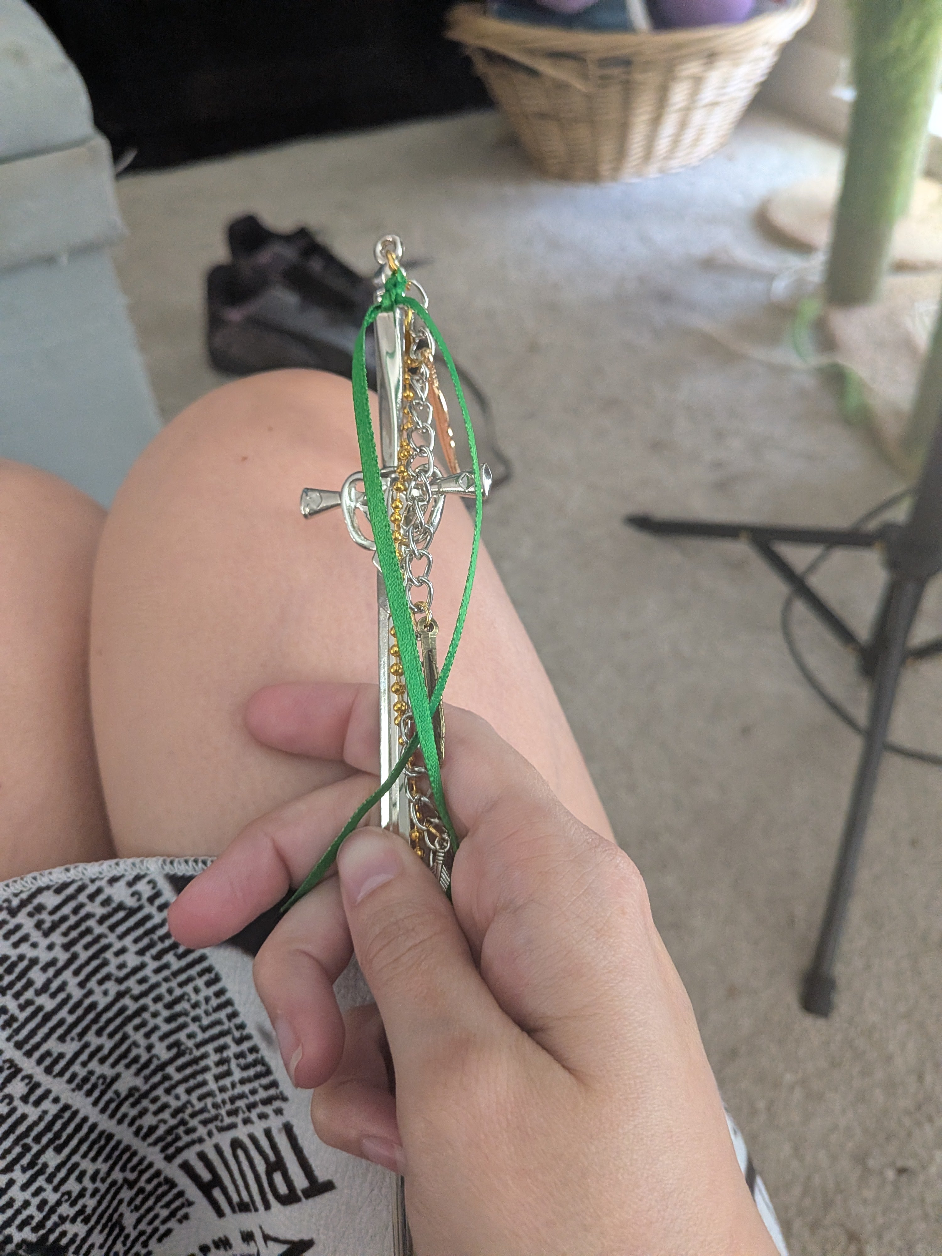 Sword Bookmark - Leaf Me