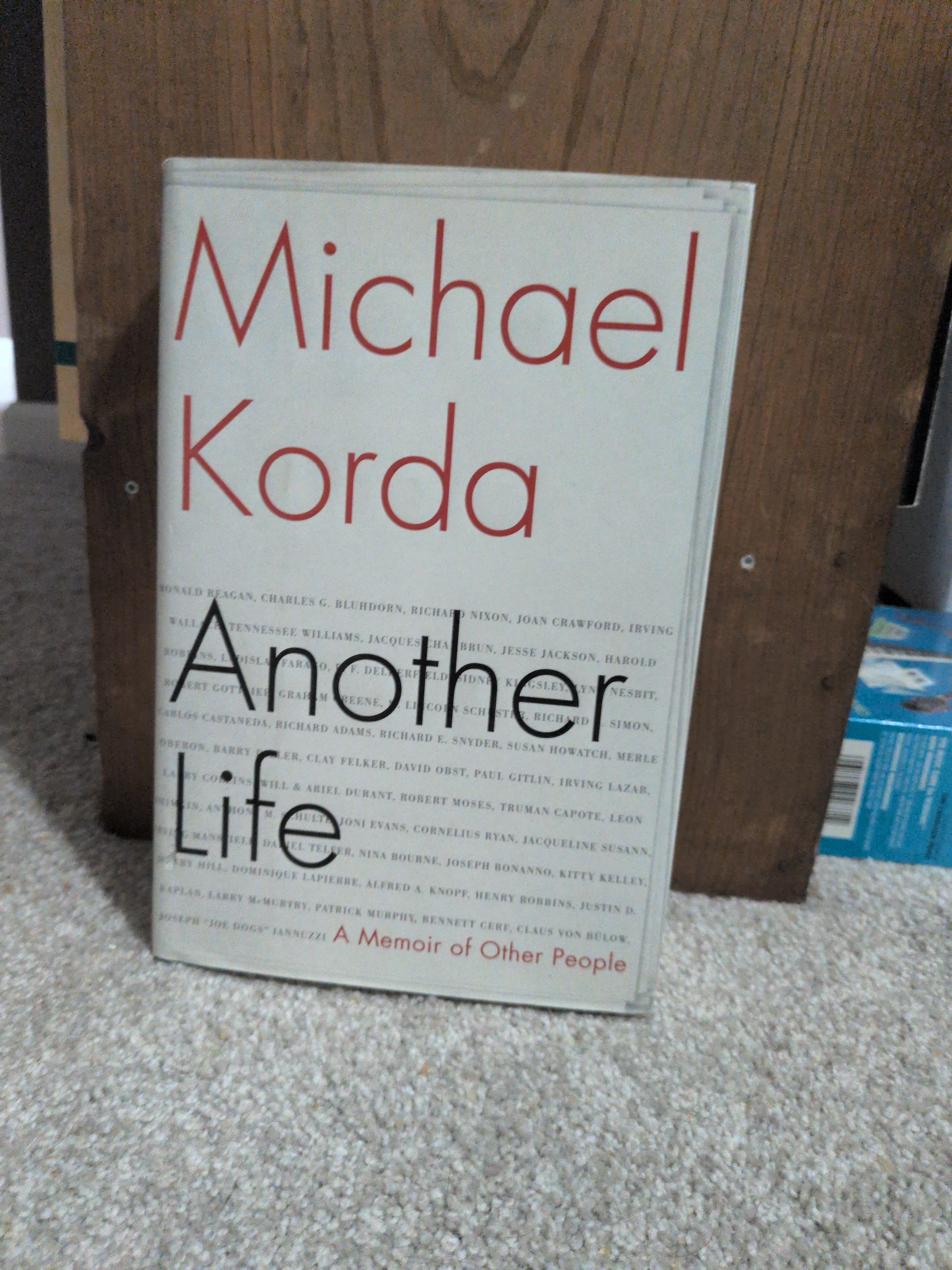 Another Life: A Memoir of Other People Korda, Michael