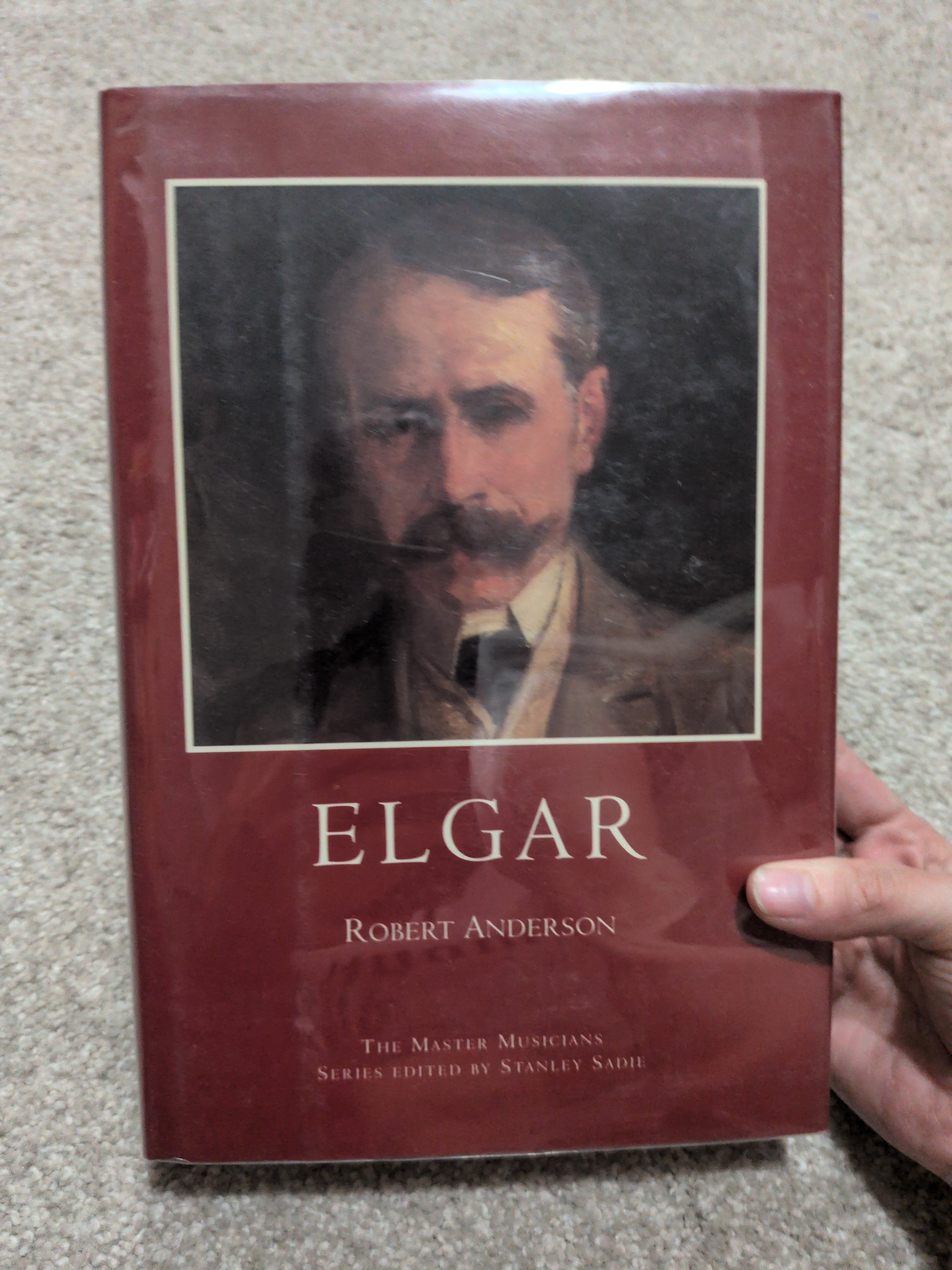 Elgar: The Master Musicians [Hardcover] Robert Anderson and Stanley Sadie