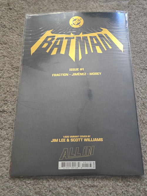 Batman #1 Jim Lee Gold Foil 1:500 Variant