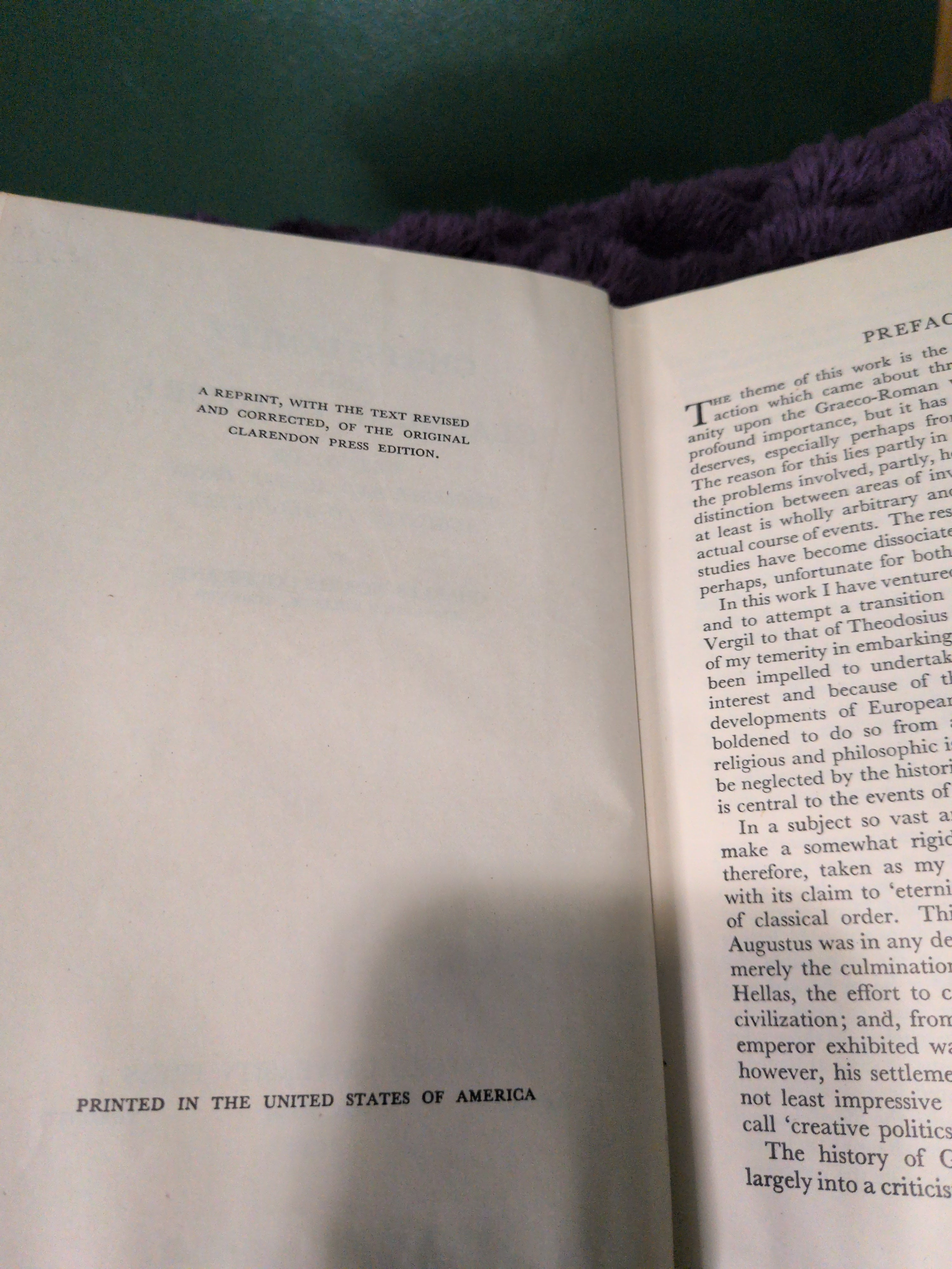 Christianity and Classic Culture: A Study of Thought and Action from Augustus to Augustine by Charles Norris Cochran - 1944