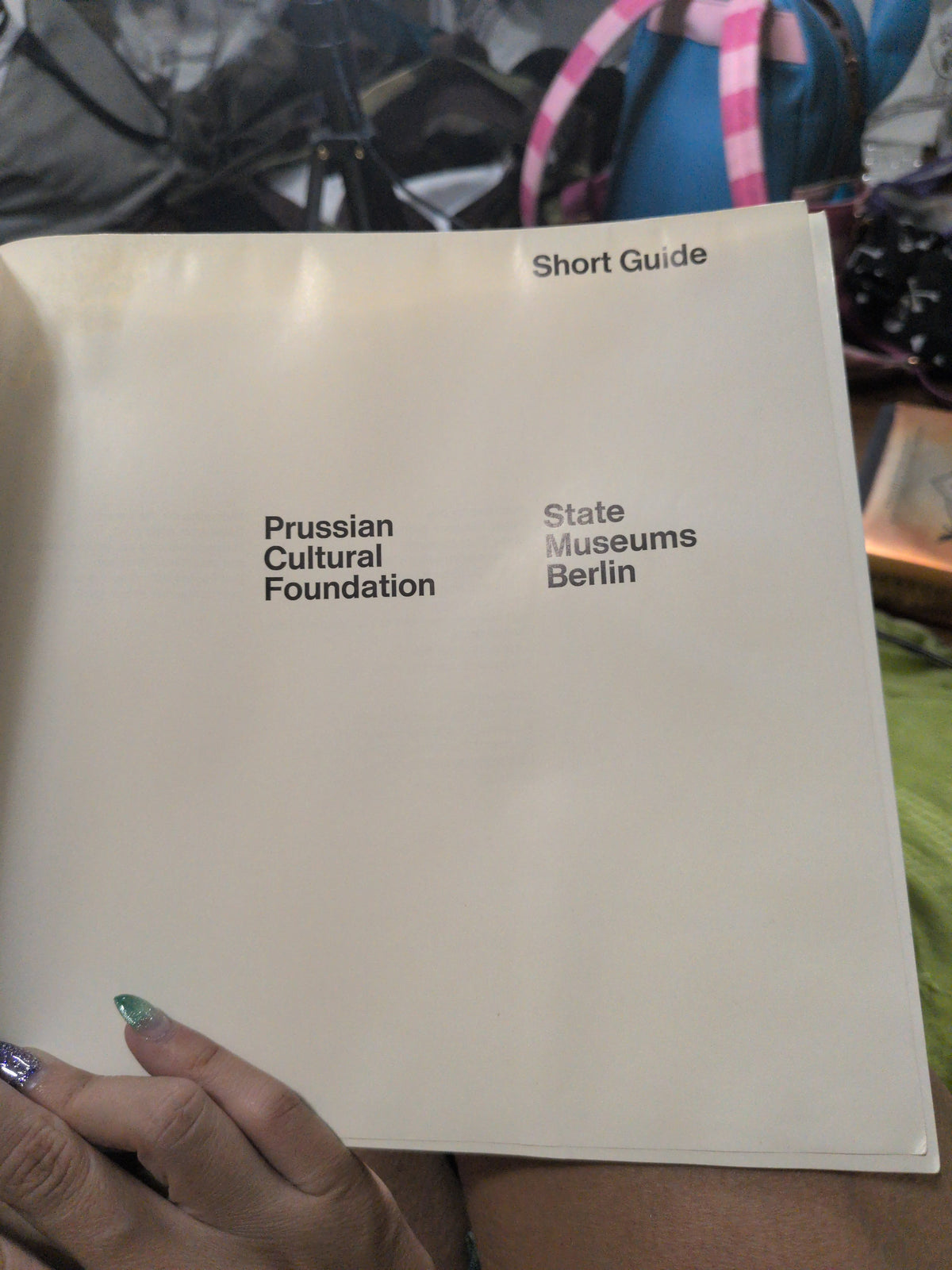 Prussian Culture Foundation State Museums Berlin - Short Guide , English Edition