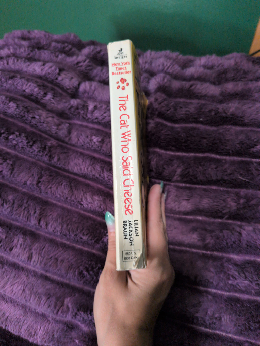 The Cat Who Said Cheese by Lillian Jackson Braun, Paperback