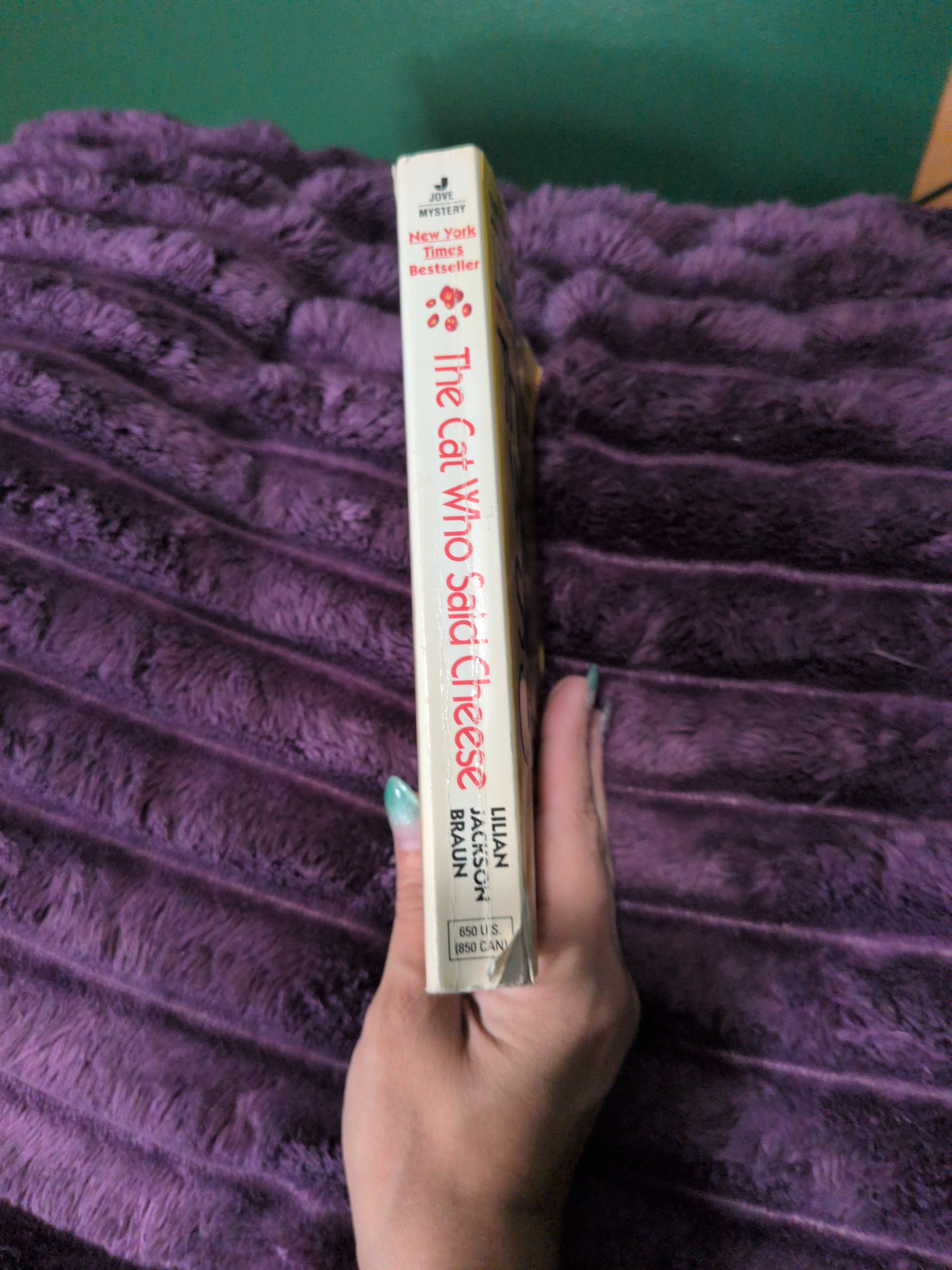 The Cat Who Said Cheese by Lillian Jackson Braun, Paperback