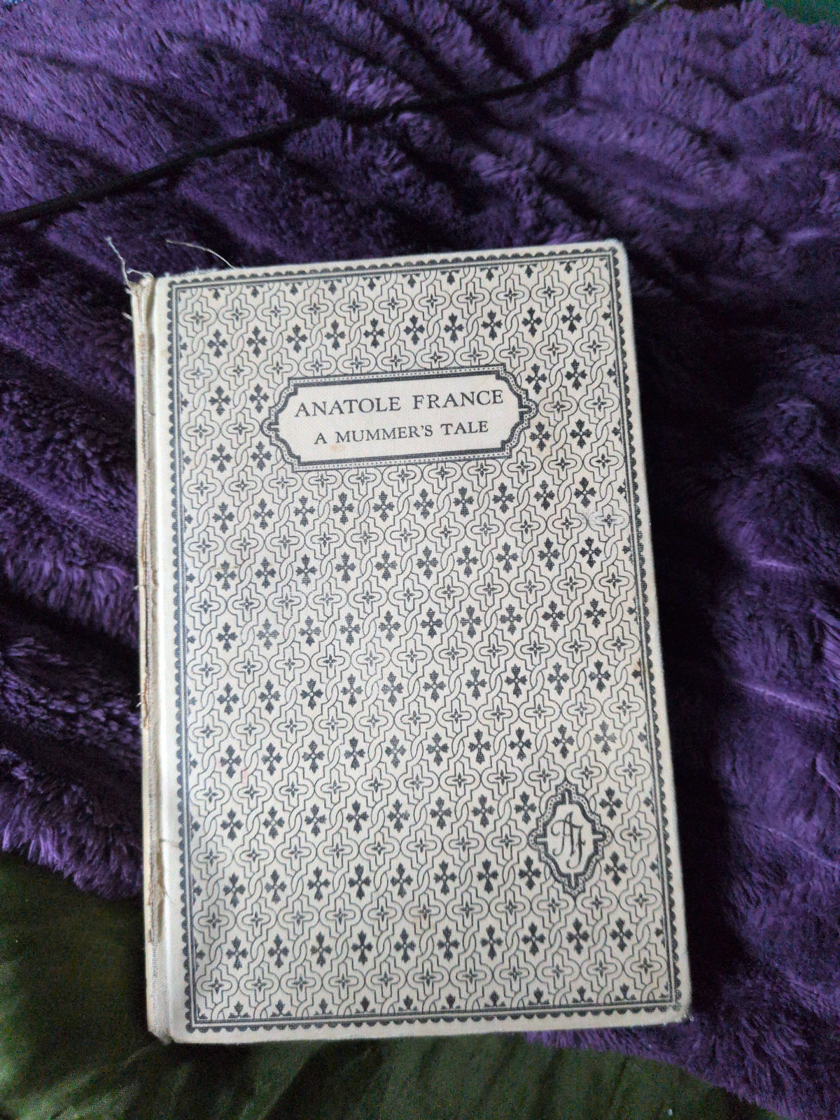 A Mummer's Tale [Hardcover] France, Anatole