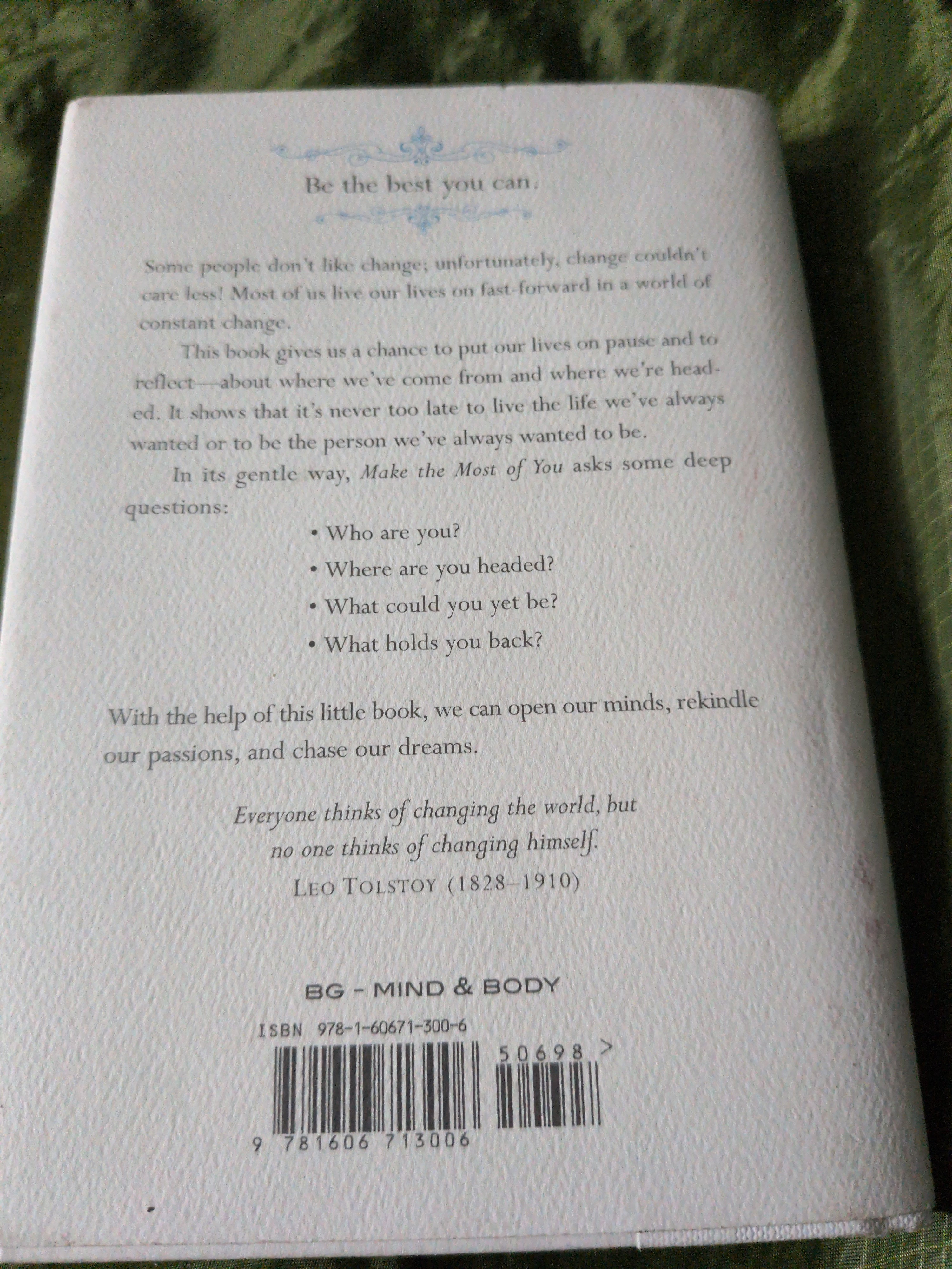 Make the Most of You. 170 Ways to Be the Best You Can by Patrick Lindsey (Hardcover)