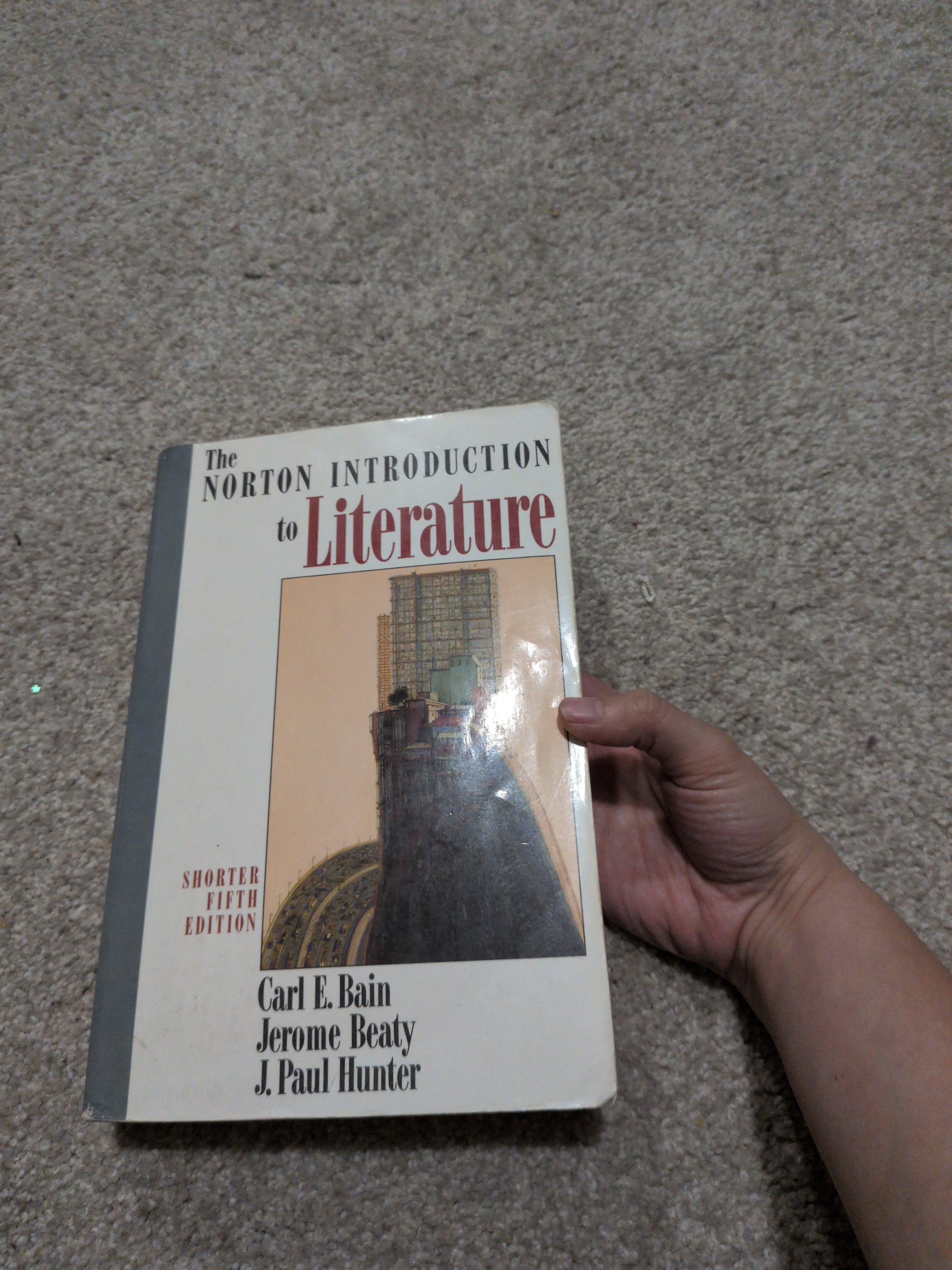 Norton Introduction to Literature [Paperback] Beaty, Jerome; Hunter, J. Paul; Bain, C.